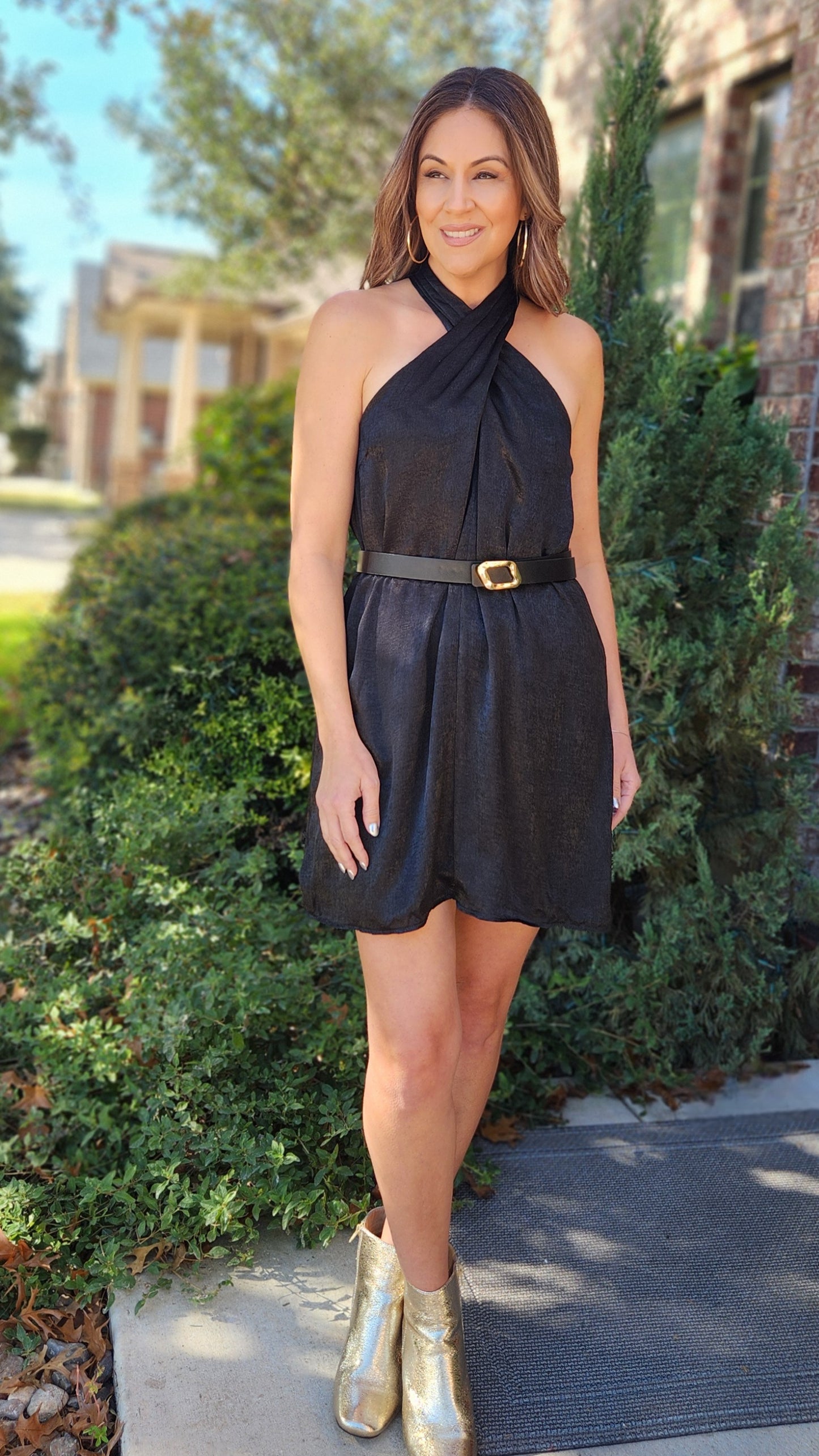 Doesn't Get Better Than This Dress-Black