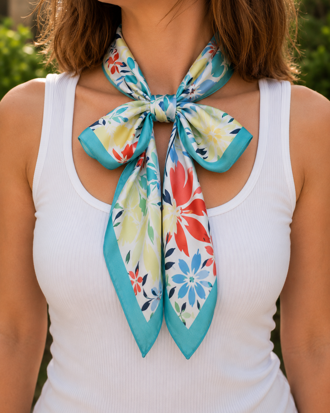 Tropical Bloom Scarf