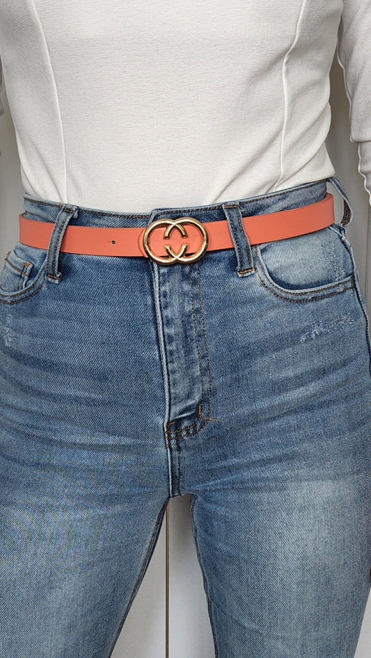 Wardrobe Staple Belt- Medium width